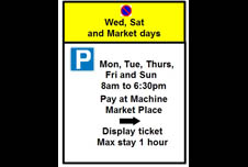 Parking restrictions in Market Place go live in July