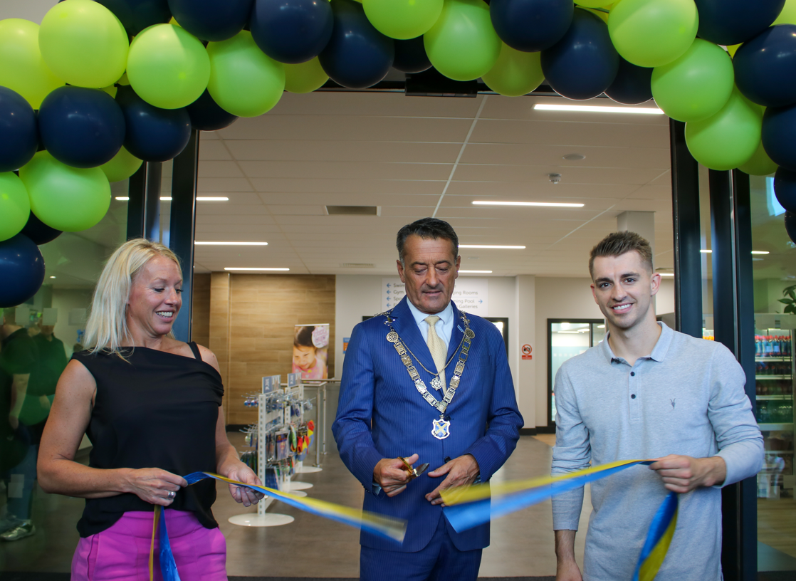 Mayor at the opening