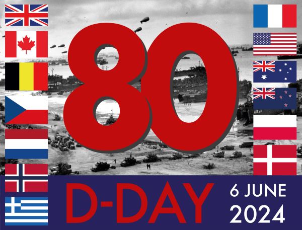 D-Day80 poster