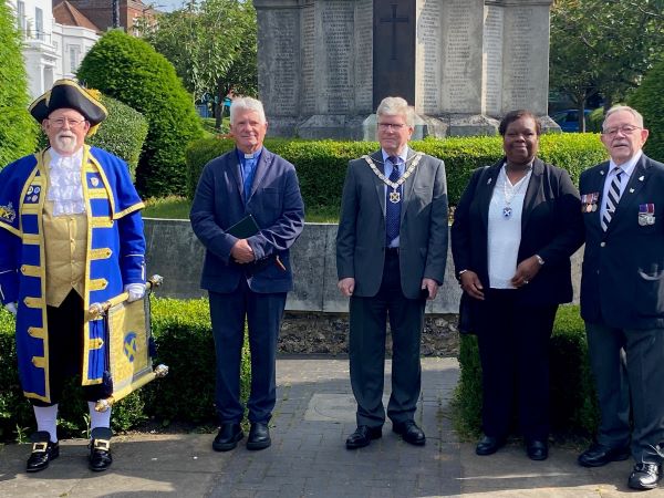 D-Day 80 ceremony at St Albans War Memorial