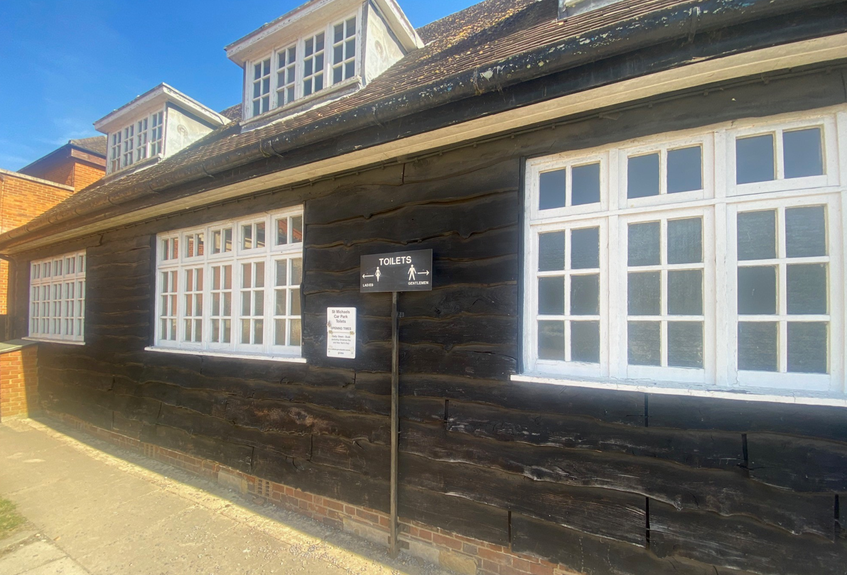 Toilets at Verulamium Park