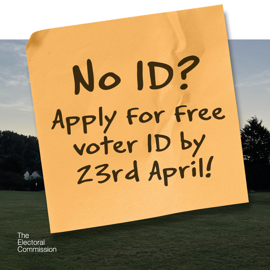 Voter ID poster