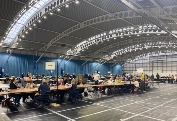 Counting at the 2024 local elections