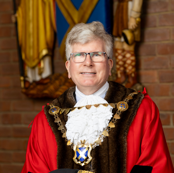 Councillor Jamie Day, Mayor of St Albans City and District