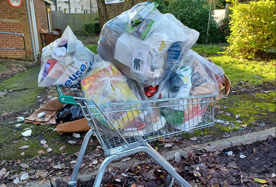 Fly-tip at Dellfield