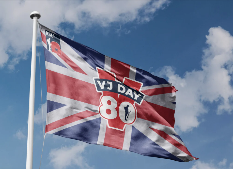 VJ Day 80 flag