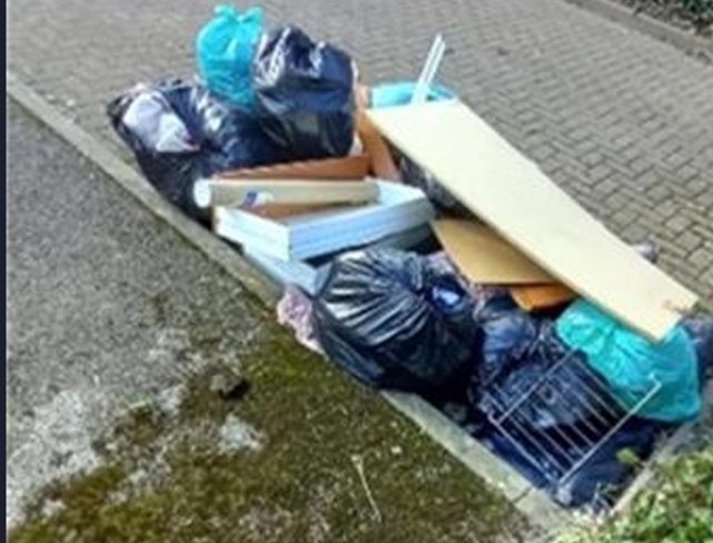 Century Close fly-tip