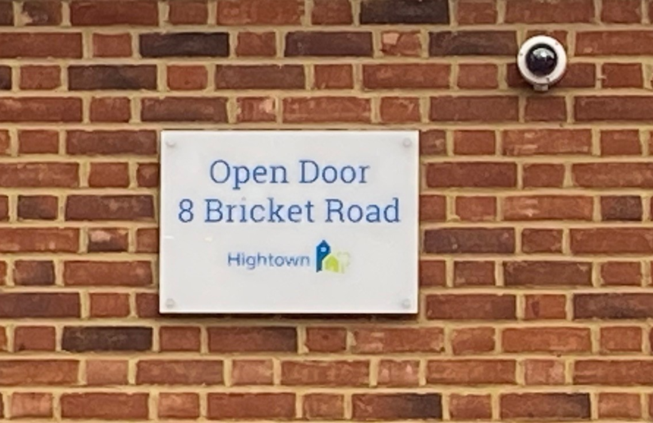 Open Door sign