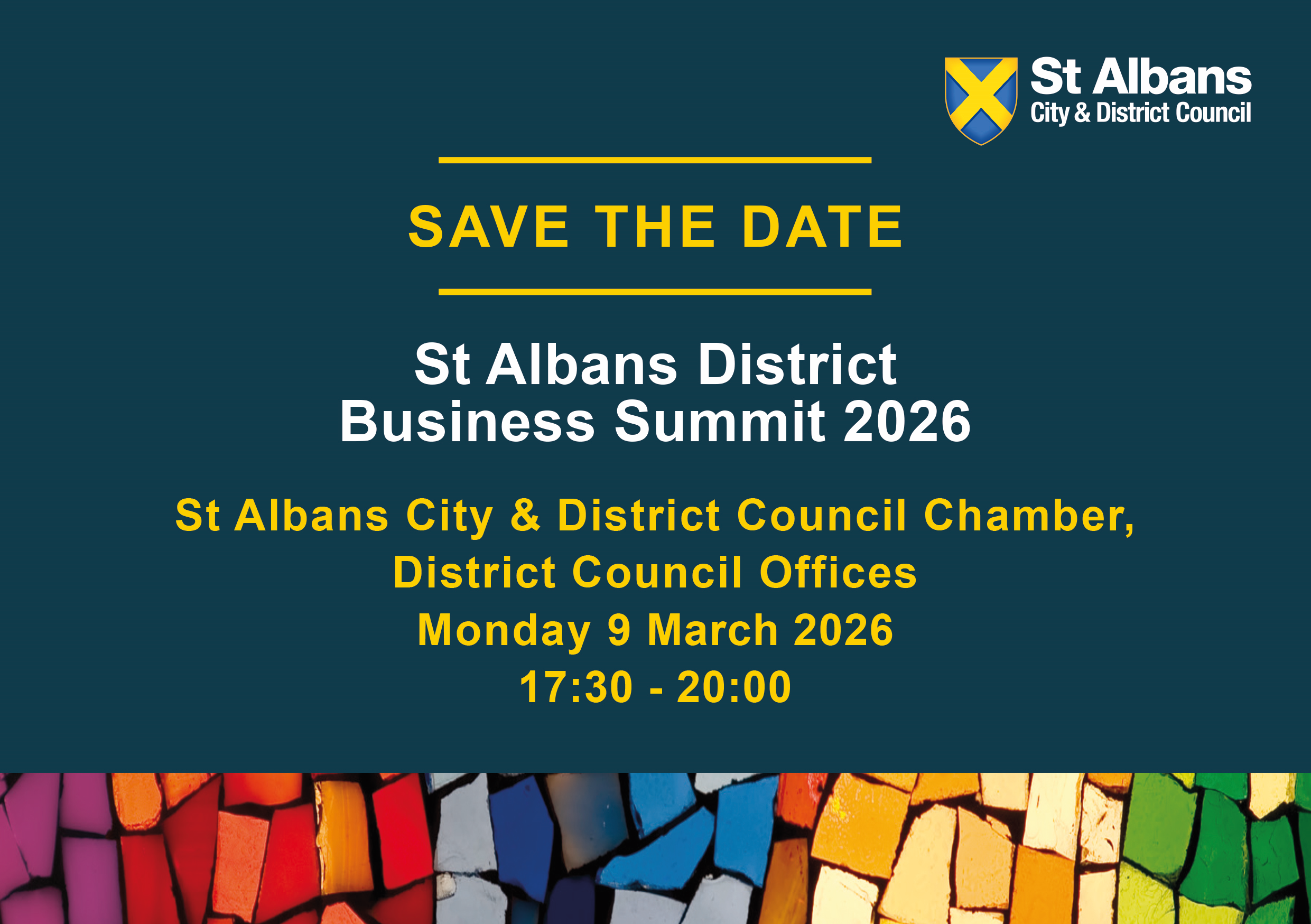 Business summit poster