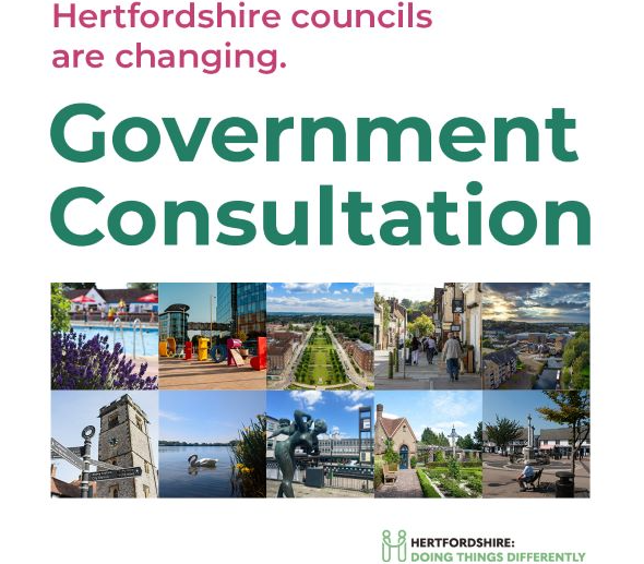 Herts councils poster