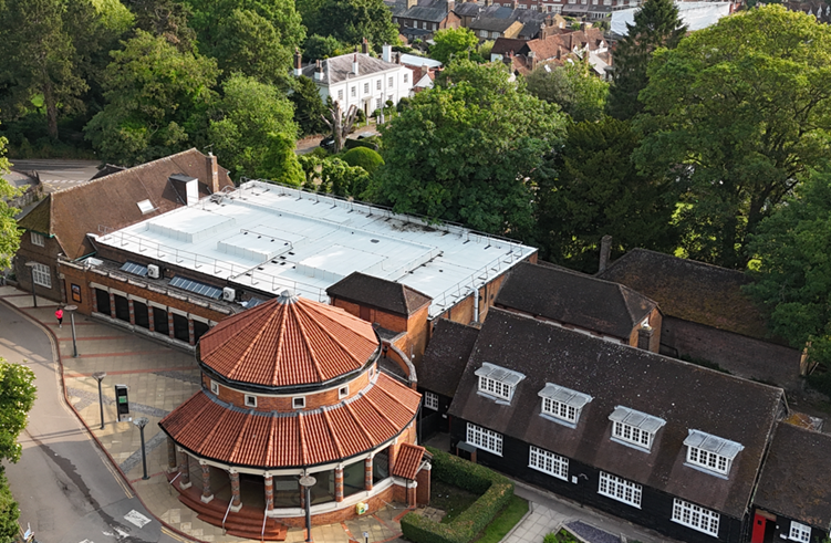 Verulamium Museum roof