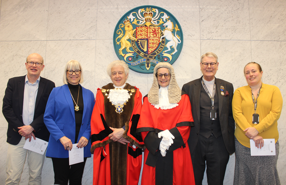 Photograph of leaders