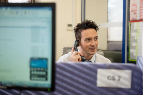 council staff on a call