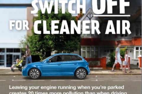 Anti-air pollution poster