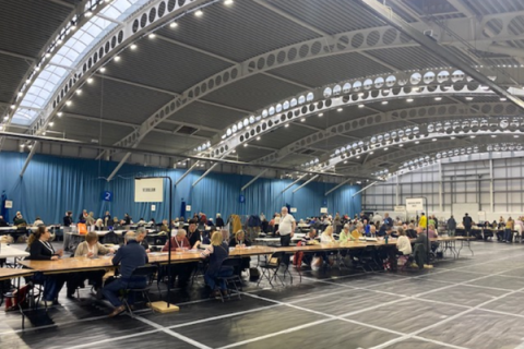 Counting at the 2024 local elections