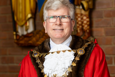 Councillor Jamie Day, Mayor of St Albans City and District