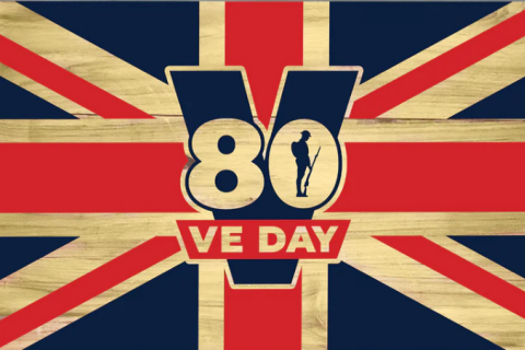 VE Day 80 flag