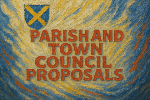 Parish and town council graphic