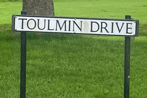 Toulmin Drive road sign